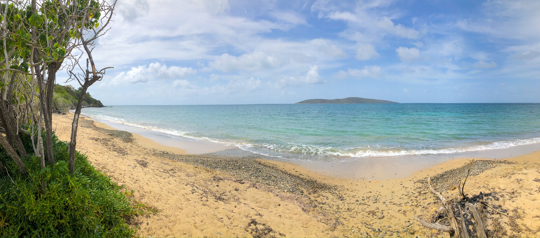 Solitude Beach Buck Island View