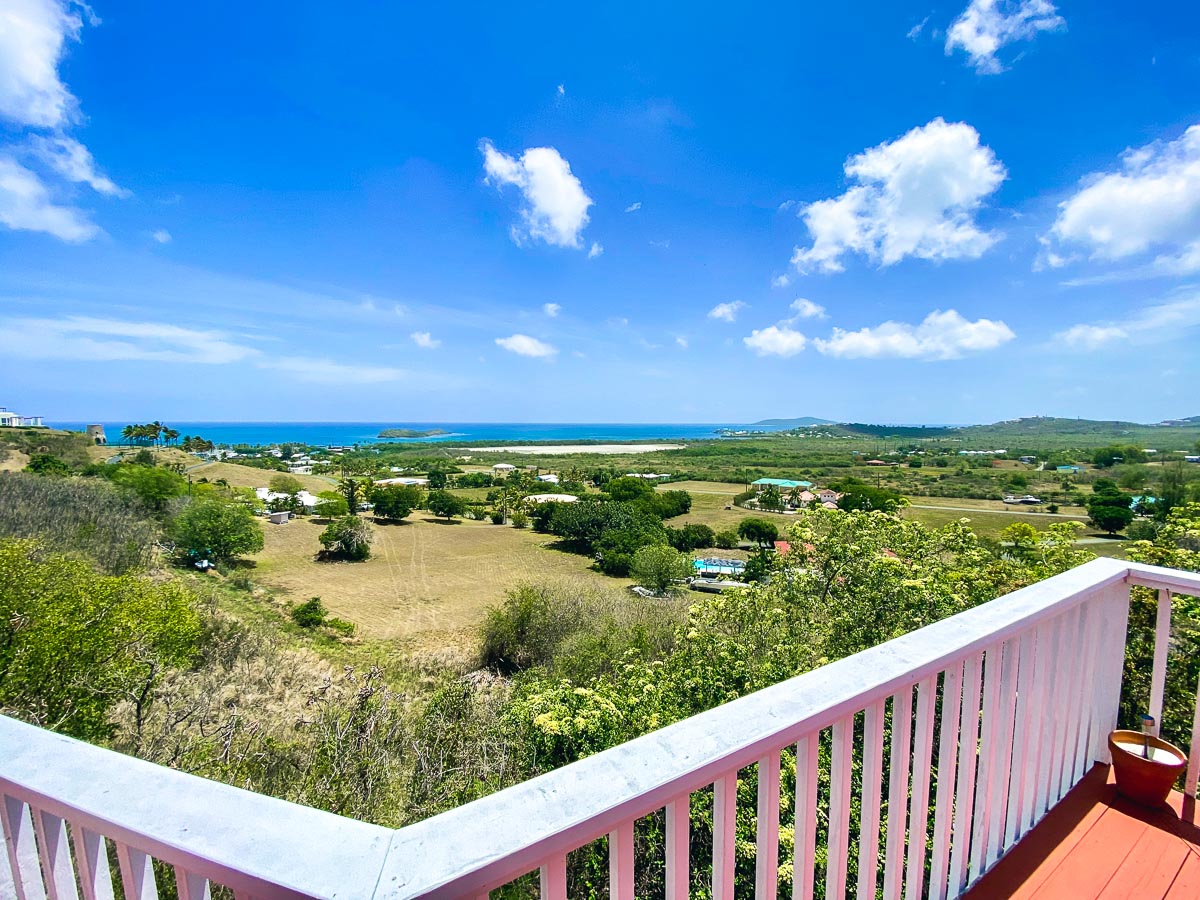 Bambooshay St Croix deck view