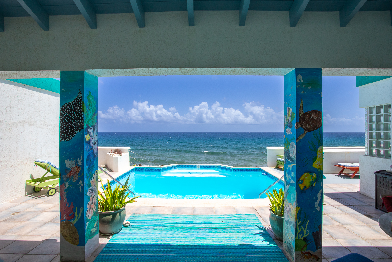 corals edge st croix vacation home rental pool