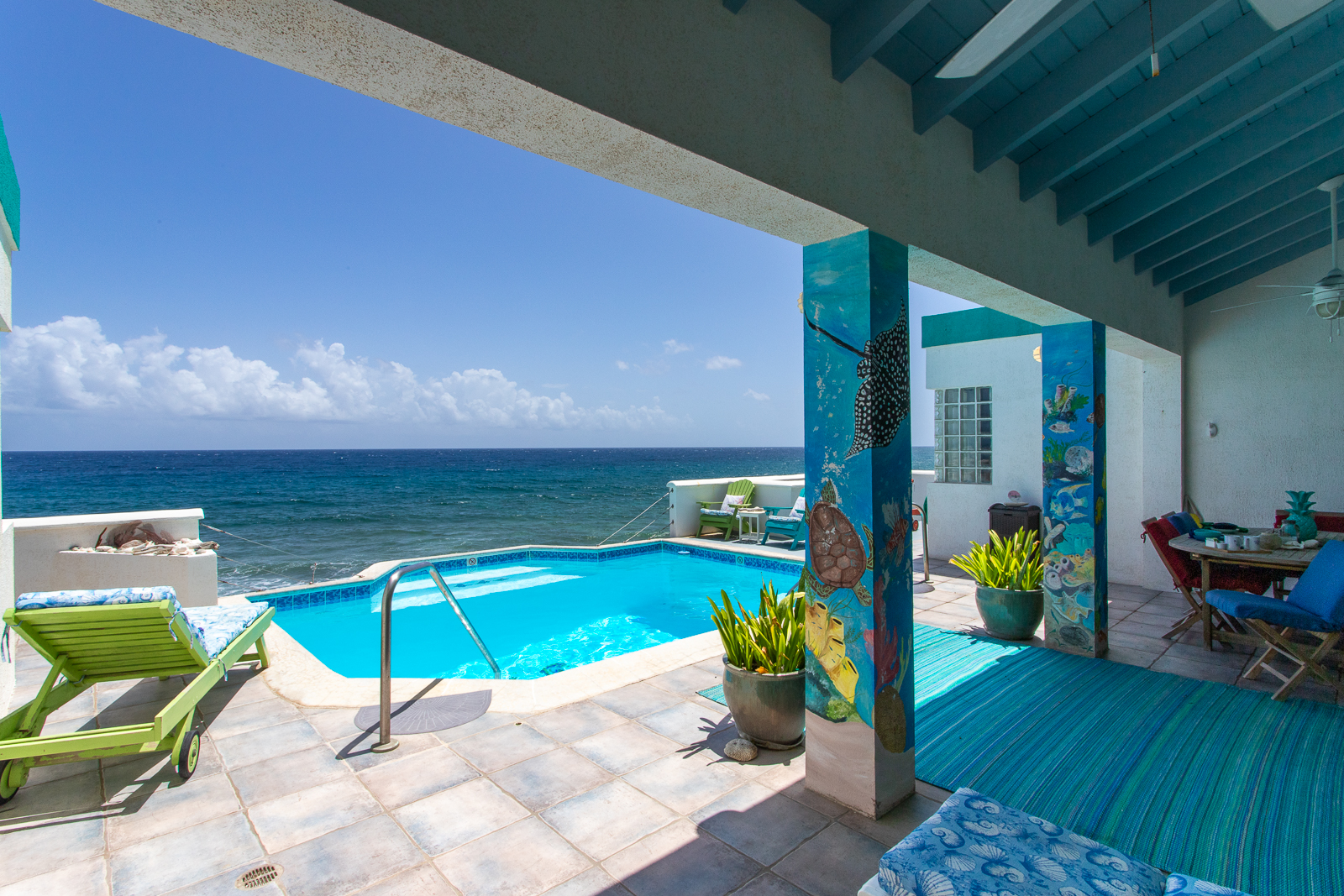 corals edge st croix vacation home rental pool