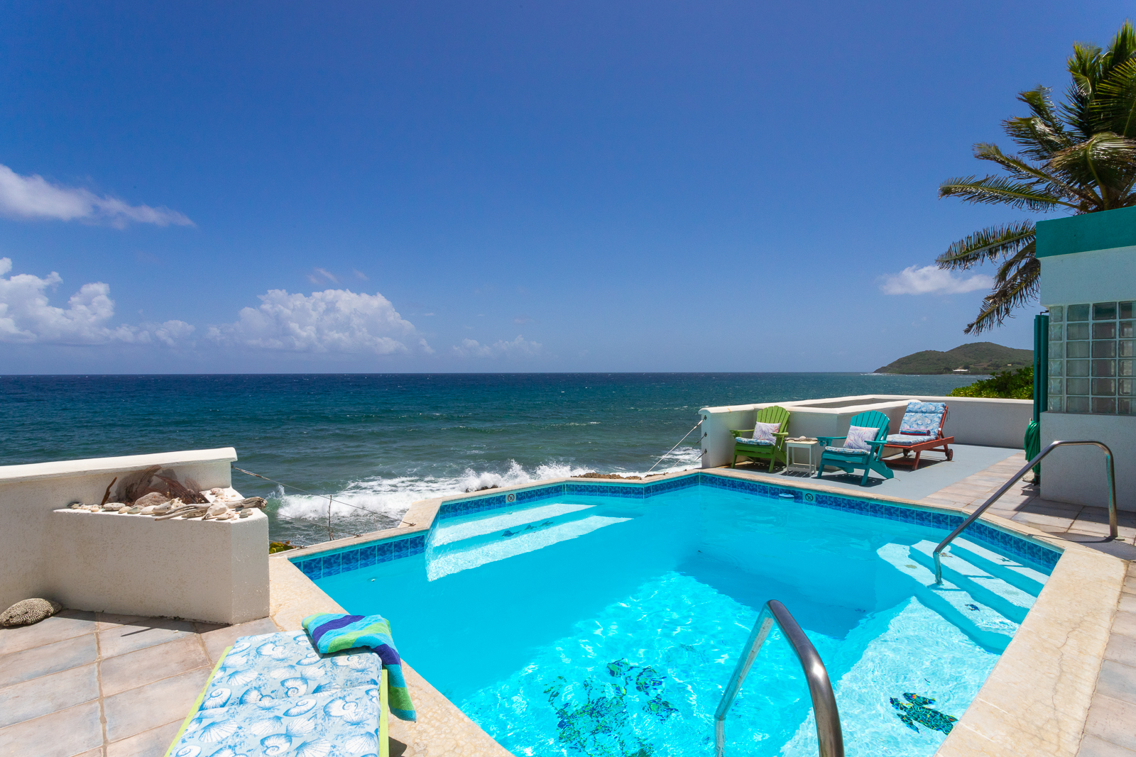 corals edge st croix vacation home rental pool