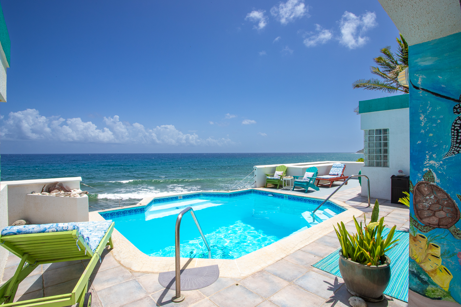 corals edge st croix vacation home rental pool