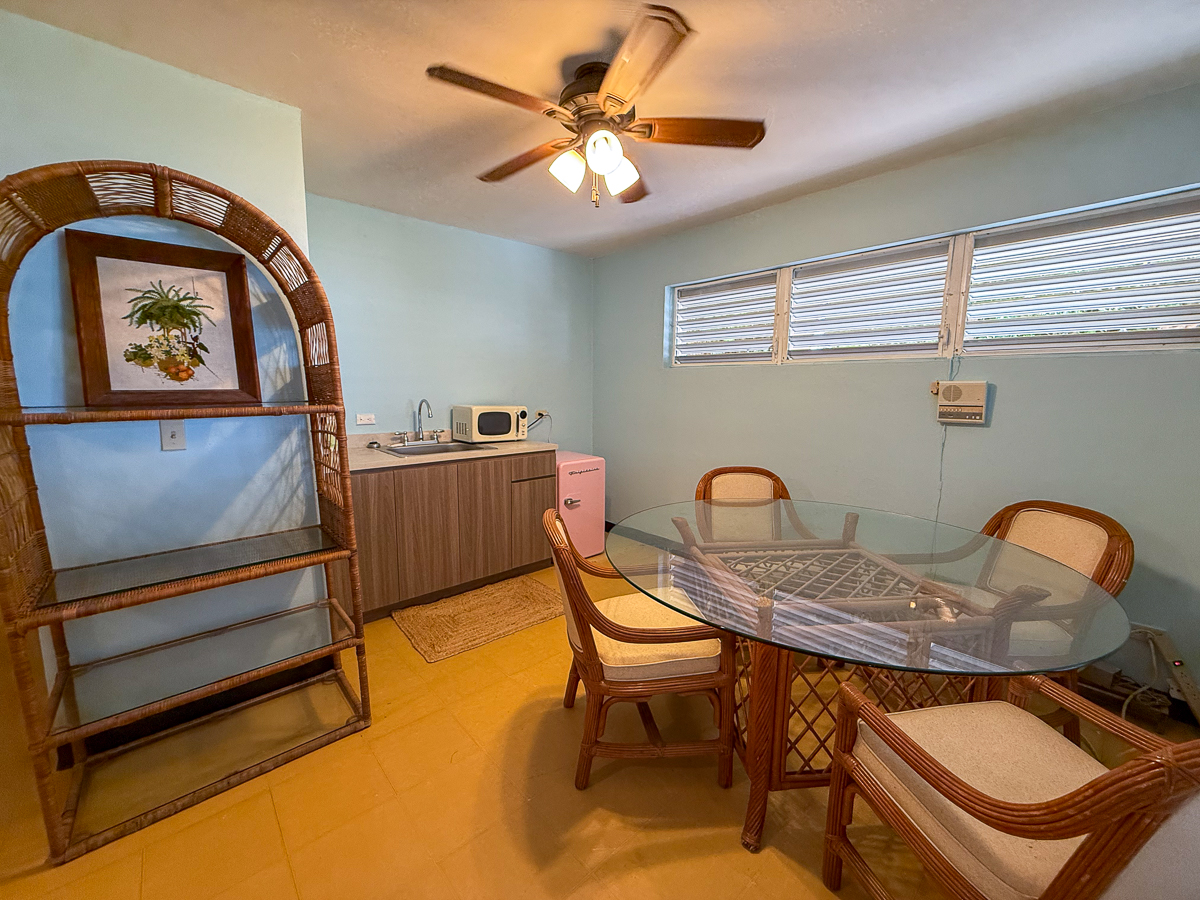 tesoro apartment kitchen area