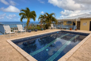 pool at spyglass vacation villa st croix us virgin islands